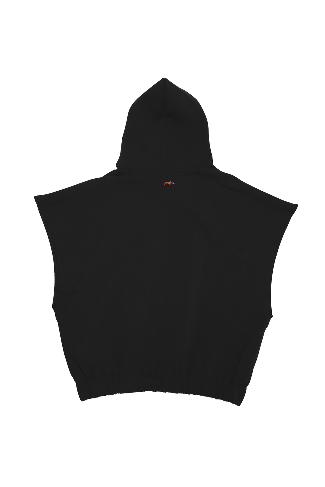 Pile Sleeveless Hoodie | MOGA© / BONDING BLACK